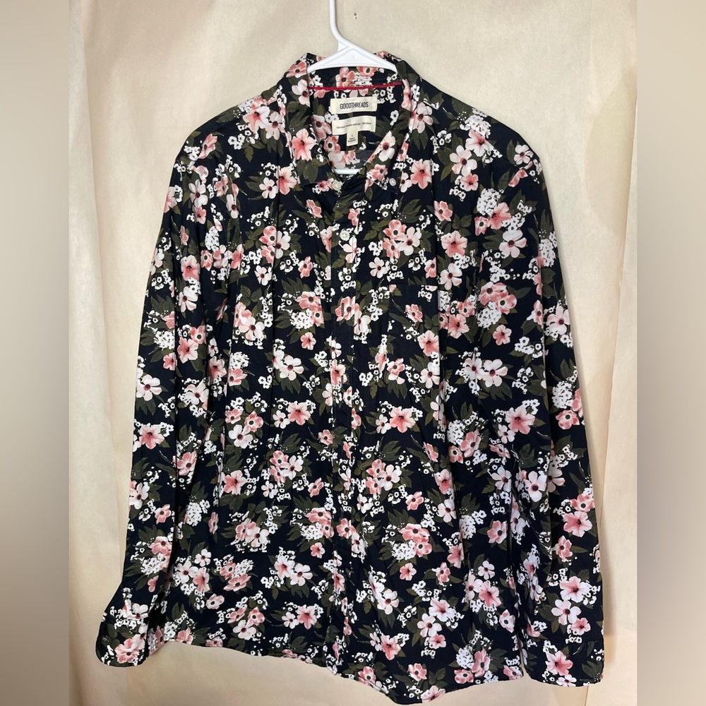 Goodthreads Floral Button Down - image 1